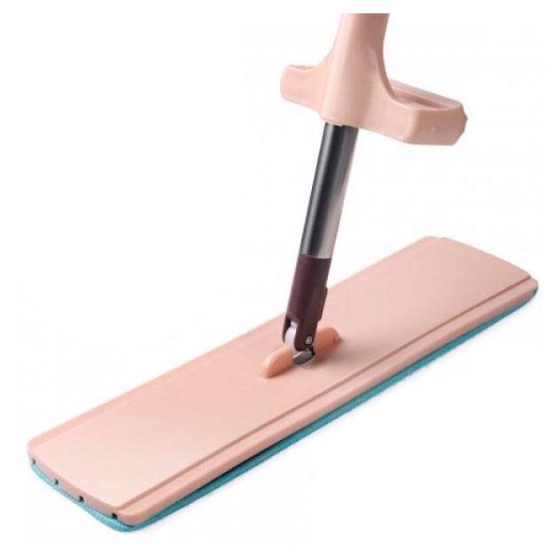 Швабра-ленточно Spin Mop 360 телескопическая с отжимом для быстрой уборки Бежевый (AR004086)