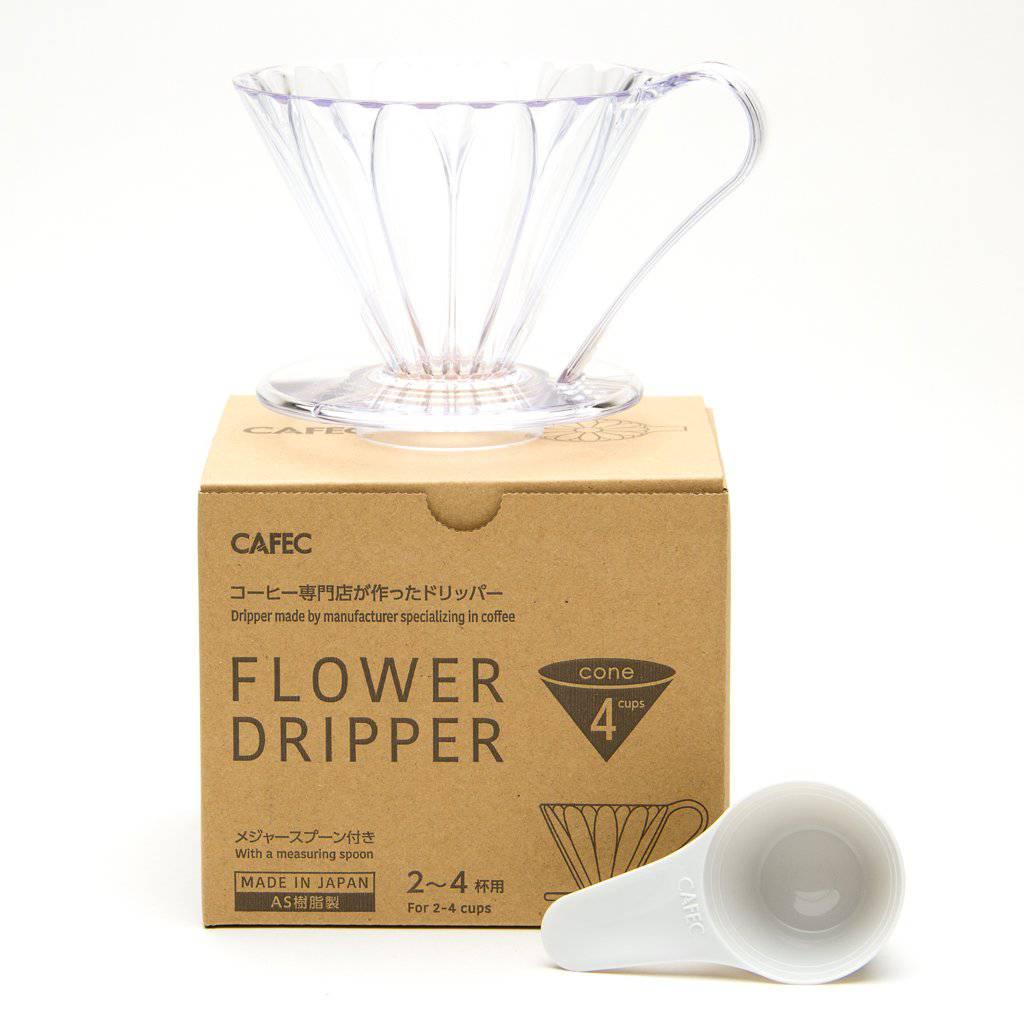 Пуровер Cafec Plastic Cone-Shaped Flower Dripper Cup4