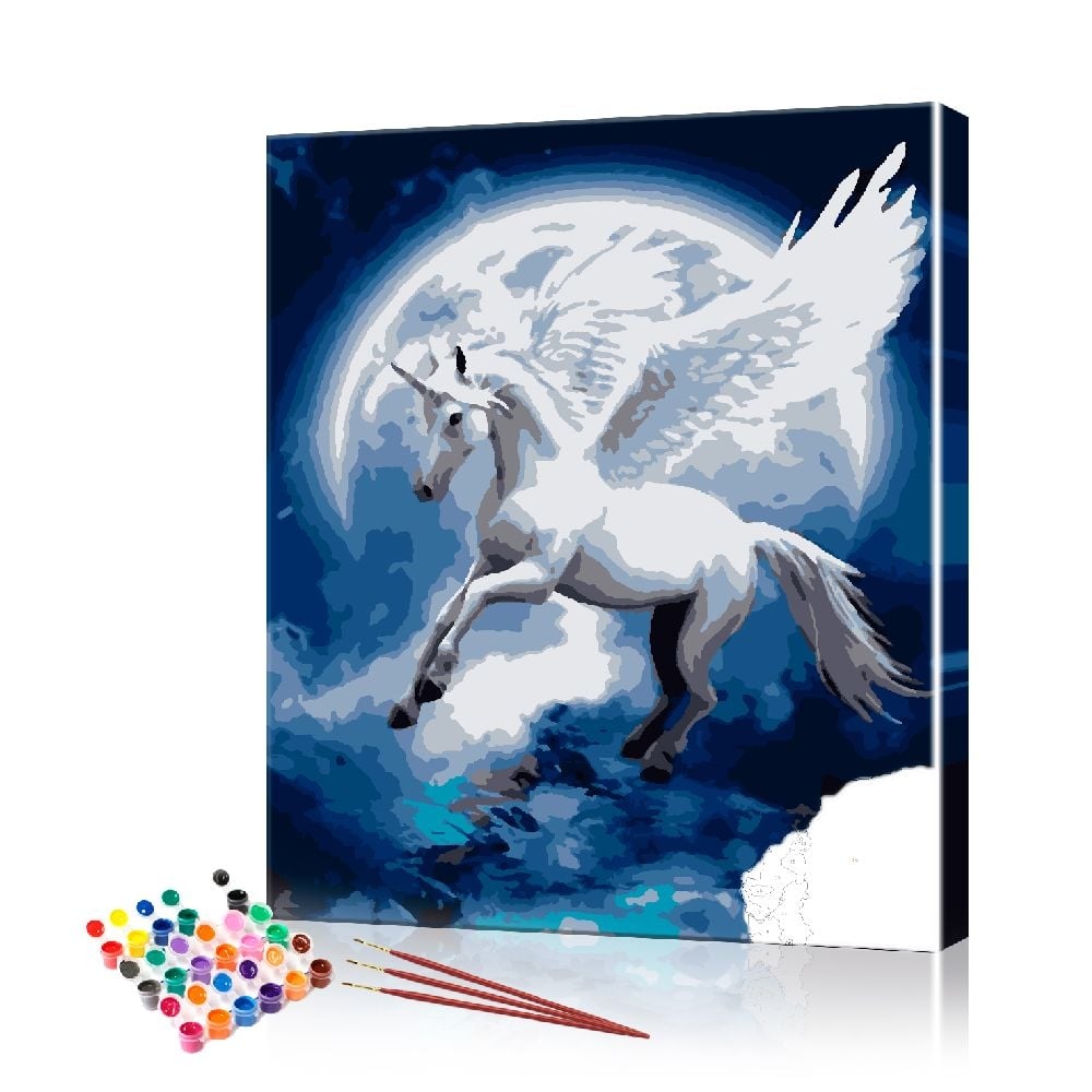 Картина по номерам ArtSale Пегас PBN0905 40х50 см
