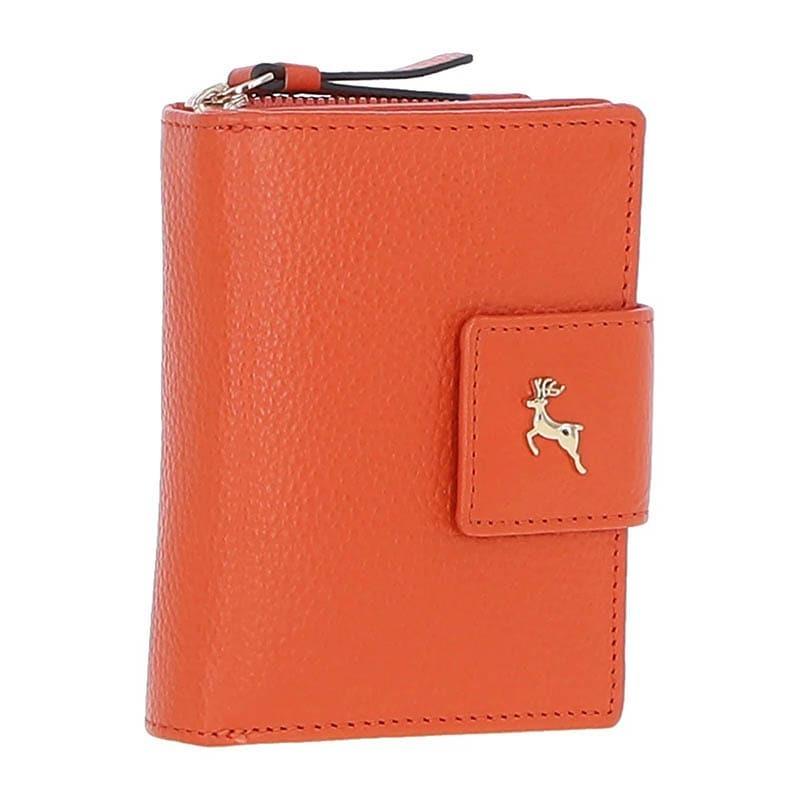 Кошелек женский Ashwood X30 кожаный Orange (42871)
