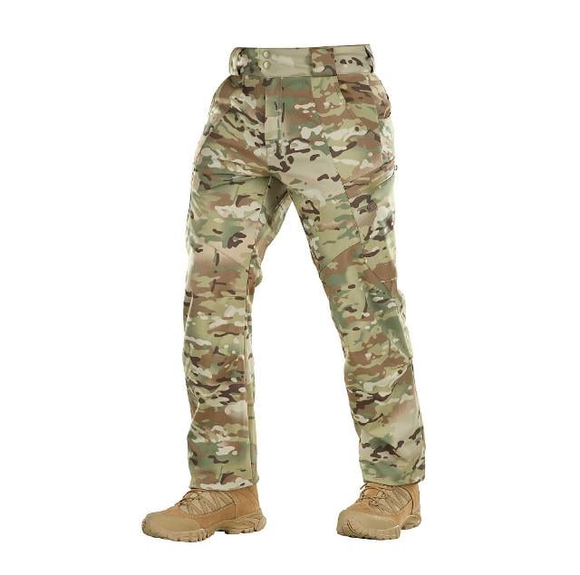 Брюки военные M-Tac Soft Shell Winter MC 3XL (AN011901)