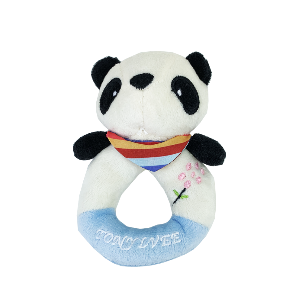 Игрушка-пищалка кольцо Панда (377)