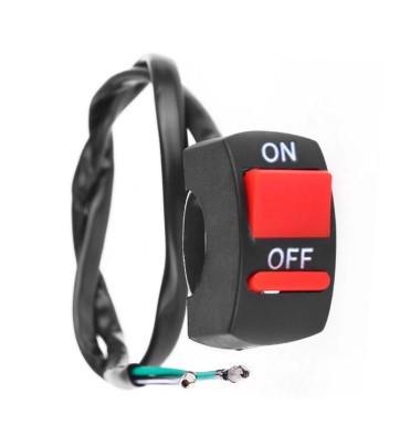 Переключатель кнопка для света фар на руле мотоцикла 22 мм (285178) - фото 2 Переключатель кнопка для света фар на руле мотоцикла 22 мм (285178) - фото 2