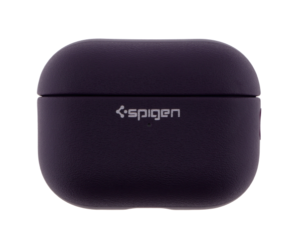 Чохол TPU Spigen Leather Armor для Airpods Pro 3 Purple