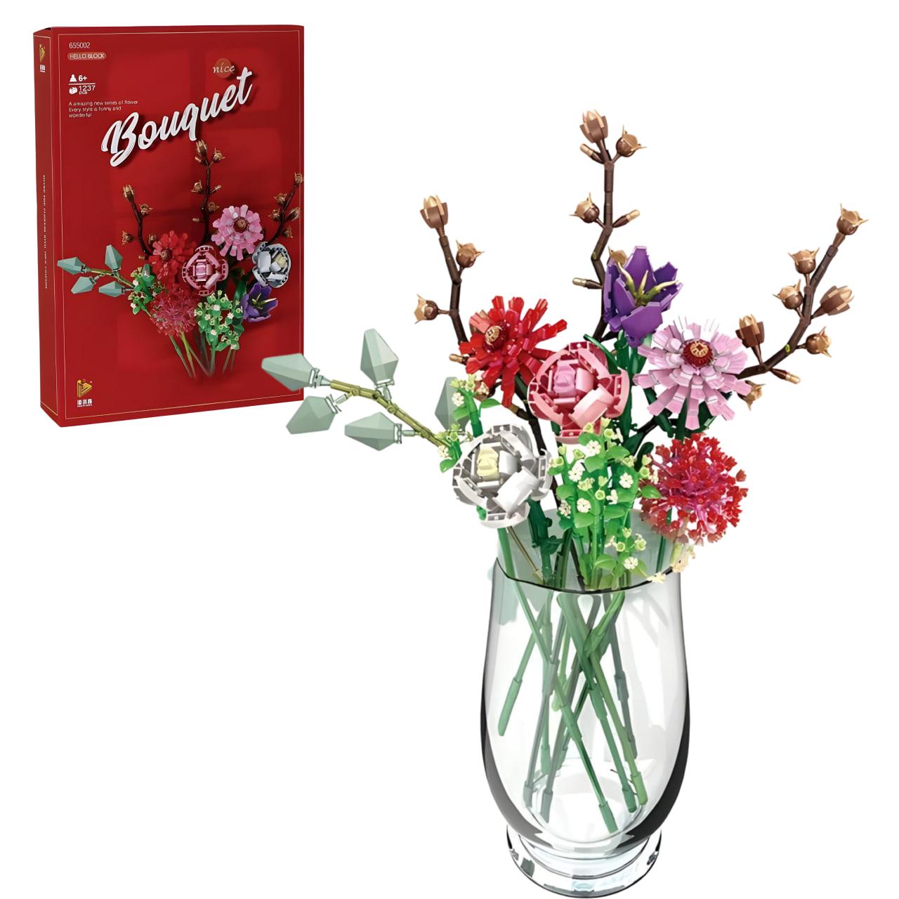 Конструктор 3D Bouquet Букет цветов 1232 дет. (655002)