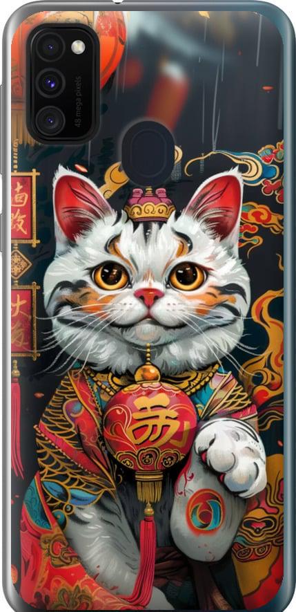 Чехол на Samsung Galaxy M30s 2019 China Cat v2 (6135t-1774-42517) Чехол на Samsung Galaxy M30s 2019 China Cat v2 (6135t-1774-42517)