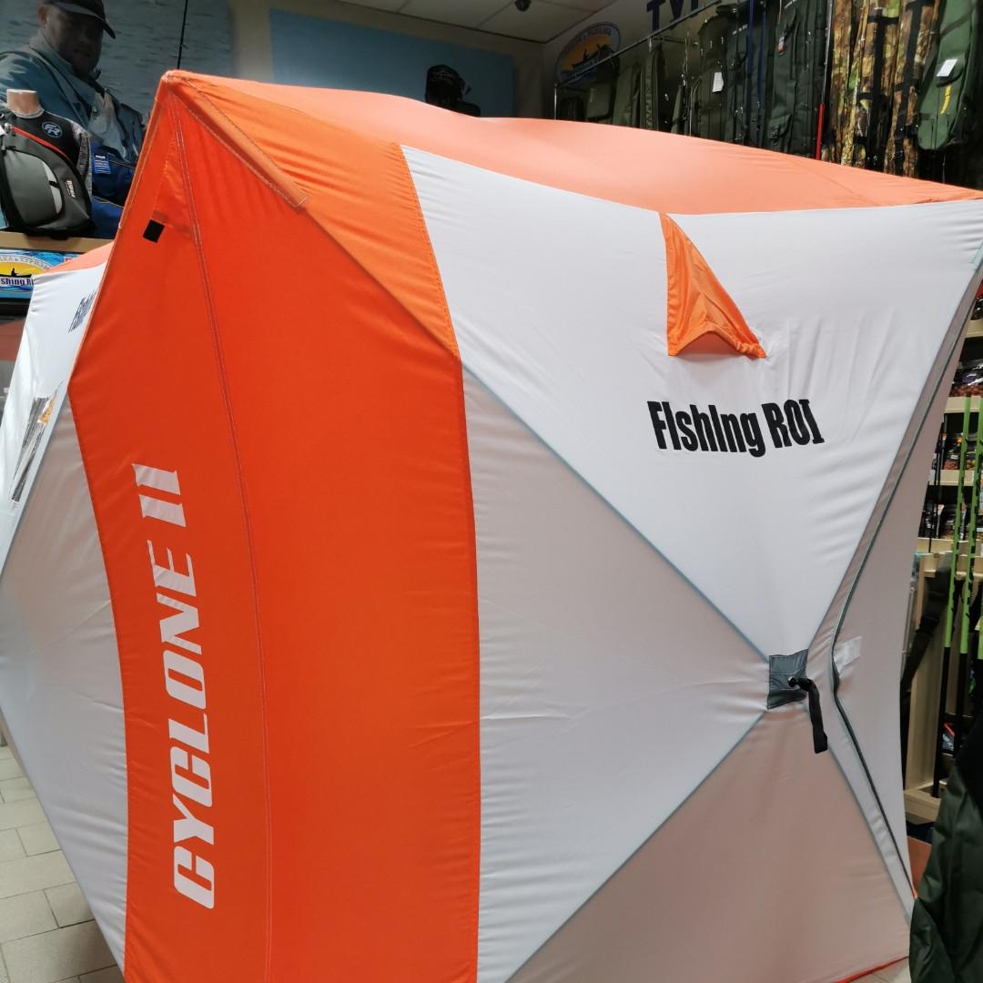 Намет куб Fishing ROI Cyclone-2 зимовий 180х180х205 см - фото 2 Намет куб Fishing ROI Cyclone-2 зимовий 180х180х205 см - фото 2