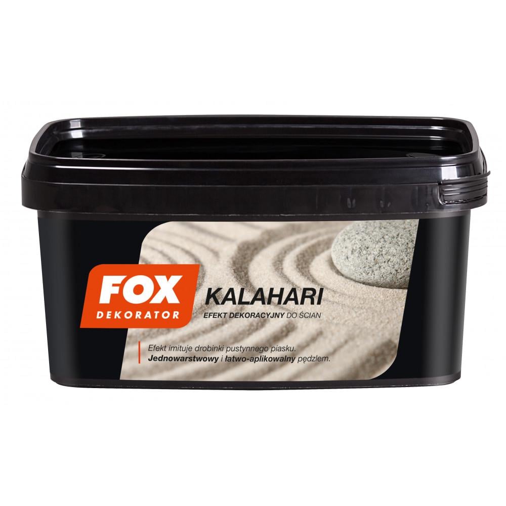 Фарба декоративна структурна Fox Dekorator Kalahari UA 0002 Sabulum 1 л