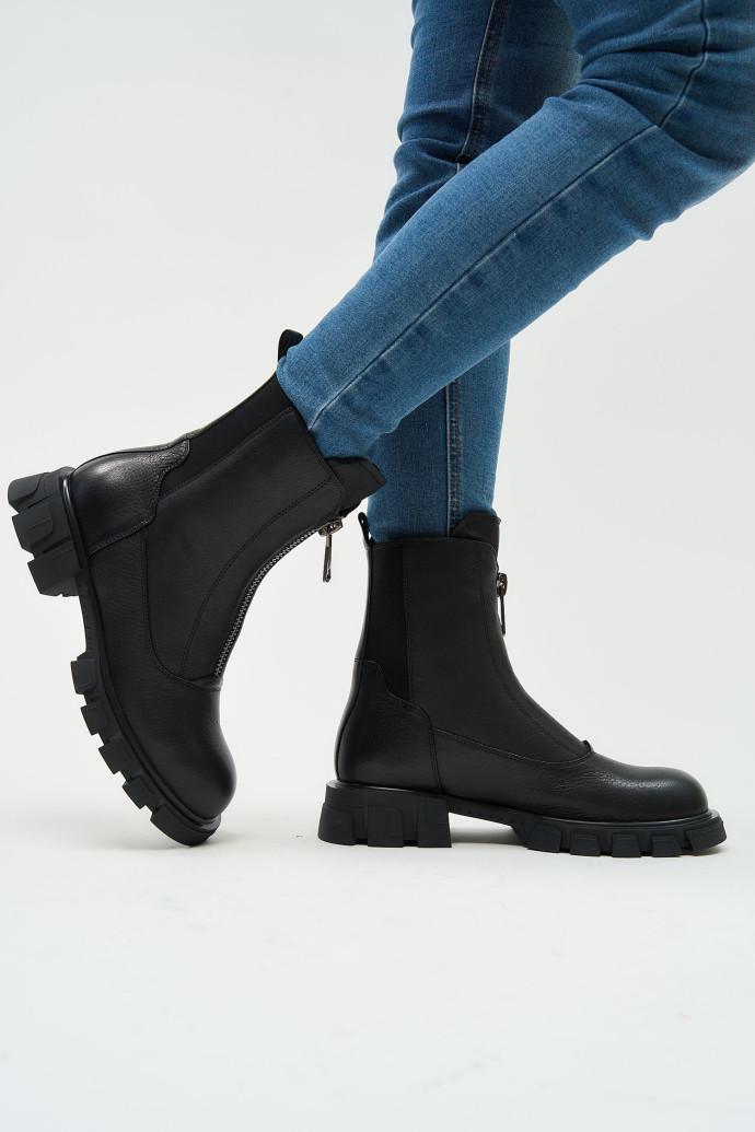 Черевики жіночі Fabio Monelli р. 38 Чорний (178276) - фото 5