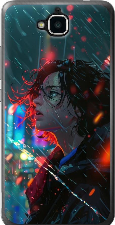 Чехол на Huawei Y6 Pro Ночные огни (6096u-355-42517)