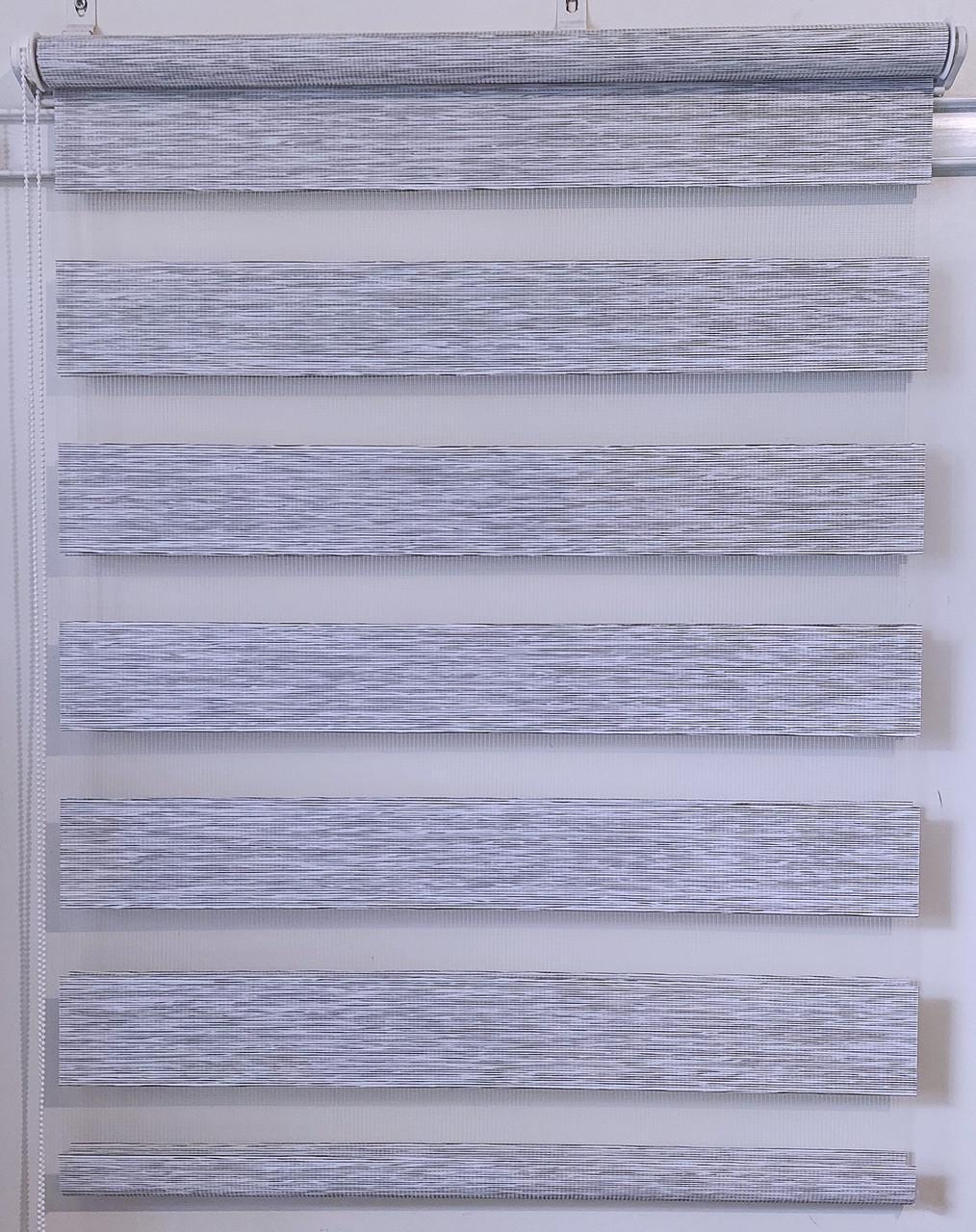 Рулонная штора день-ночь Miranda ВМ-67 50х180 см Серый (ВМ-67-84)