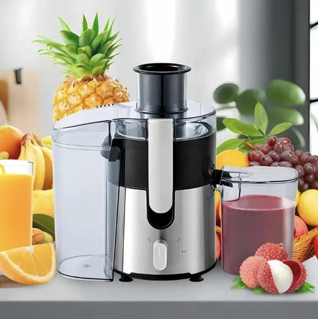 Соковитискач Zepline ZP-099 з нержавіючої сталі 3 швидкості 3000 Вт 0.6 л (GR-04340) - фото 2 Соковитискач Zepline ZP-099 з нержавіючої сталі 3 швидкості 3000 Вт 0.6 л (GR-04340) - фото 2