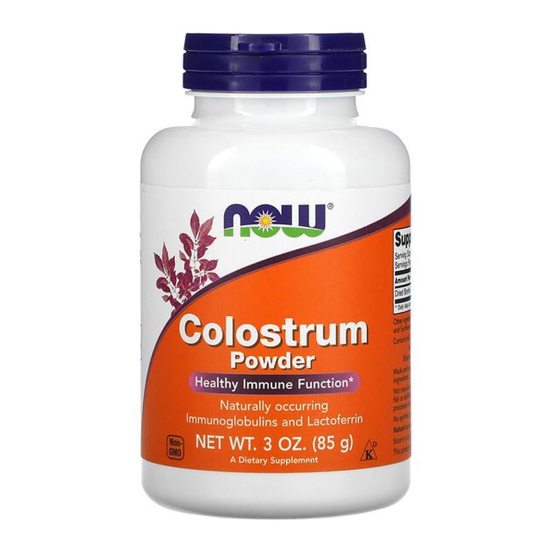 Молозиво NOW Colostrum Powder 85 г (20106-01)