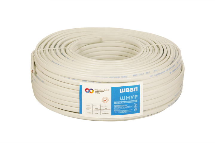 Кабель СКЗ ШВВП 2х4 мм2 медь - фото 1 Кабель СКЗ ШВВП 2х4 мм2 медь - фото 1