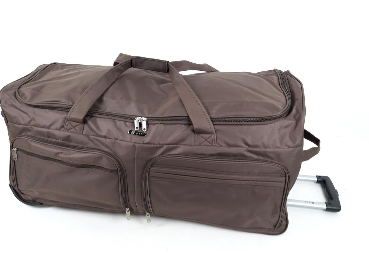 Cумка дорожная Fly 130 л 86х40х40 см Коричневый (1094649919)