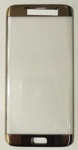 Скло для переклейки дисплея для телефона Samsung S7 Edge/G935 Gold (000018876)