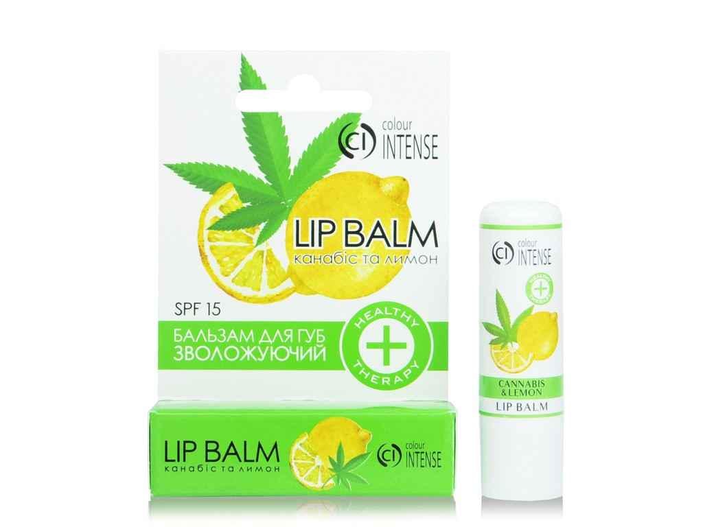 Бальзам для губ Colour Intense увлажняющий Каннабис и Лимон LIP BALM Healthy Ther (665537) Бальзам для губ Colour Intense увлажняющий Каннабис и Лимон LIP BALM Healthy Ther (665537)