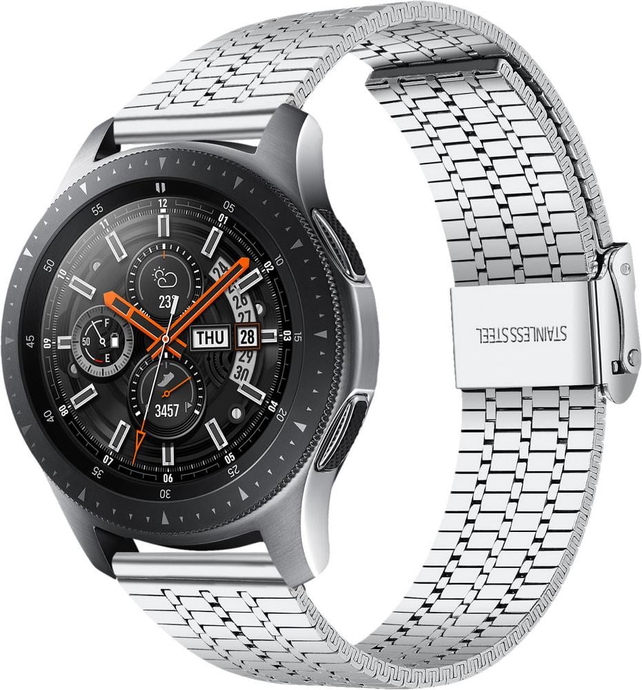 Браслет металлический Counic для Galaxy Watch 42 мм Silver (34027-59)