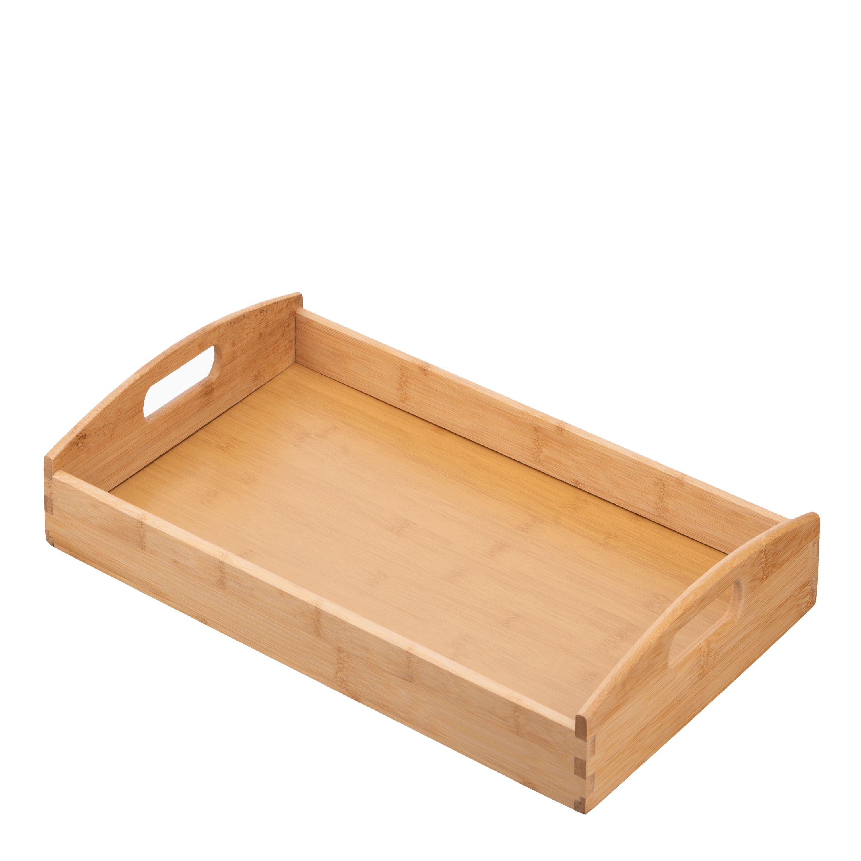 Таця Ardesto Midori прямокутний з ручками 38х26х7 см (AR1438BM)