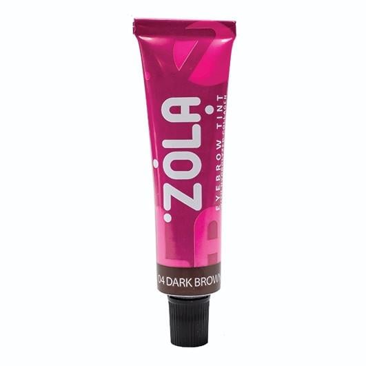 Краска для бровей с коллагеном Zola Eyebrow Tint With Collagen 15 мл 04 Dark Brown (011180)