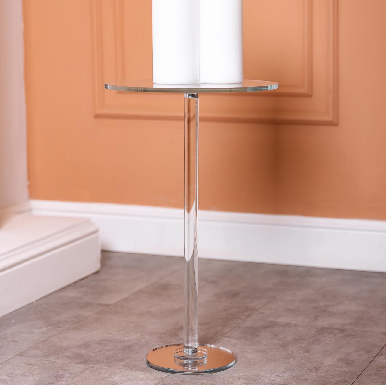 Тортовница круглая стеклянная на высокой ножке HP-4-88M 30х60 см (A-034115) - фото 6 Тортовница круглая стеклянная на высокой ножке HP-4-88M 30х60 см (A-034115) - фото 6