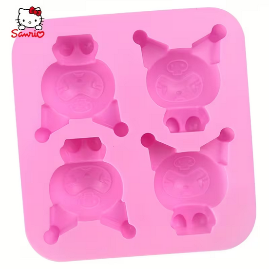 Форма силіконова для випічки Sanrio SAM-0308 Рожевий - фото 4 Форма силіконова для випічки Sanrio SAM-0308 Рожевий - фото 4