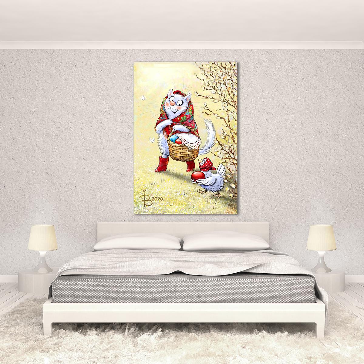 Модульная картина С Праздником! 1 модуль 80x120 см (_rinaz_20201633032)