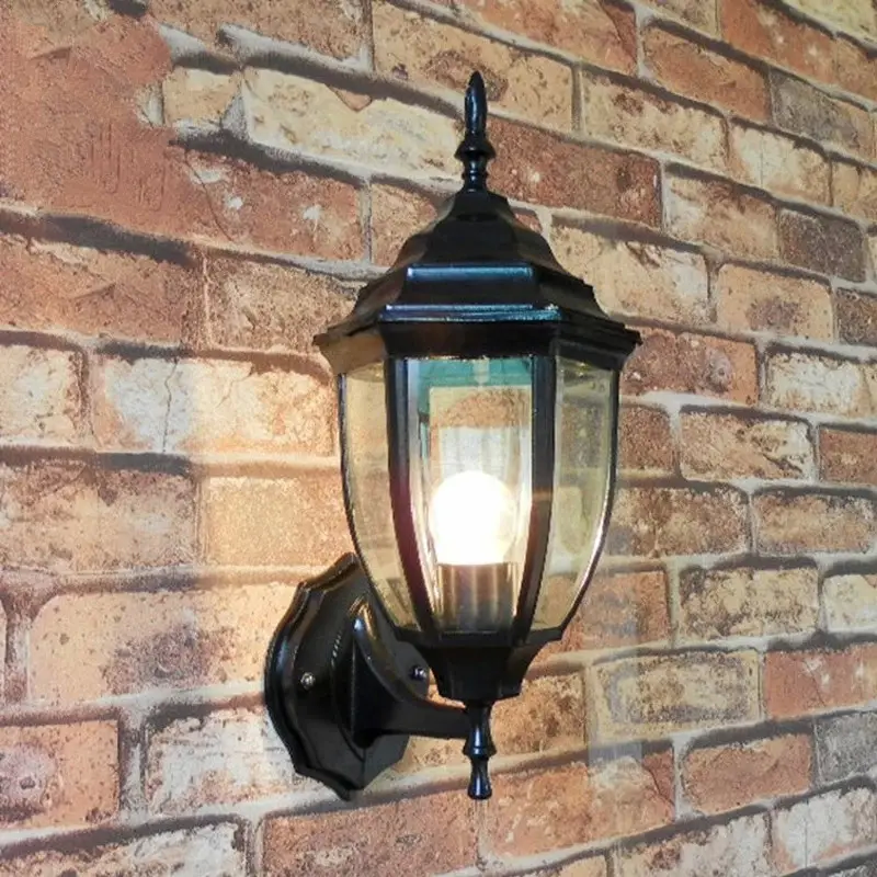 Ліхтар настінний вуличний Чорний (9027 W/S BK) - фото 3 Ліхтар настінний вуличний Чорний (9027 W/S BK) - фото 3