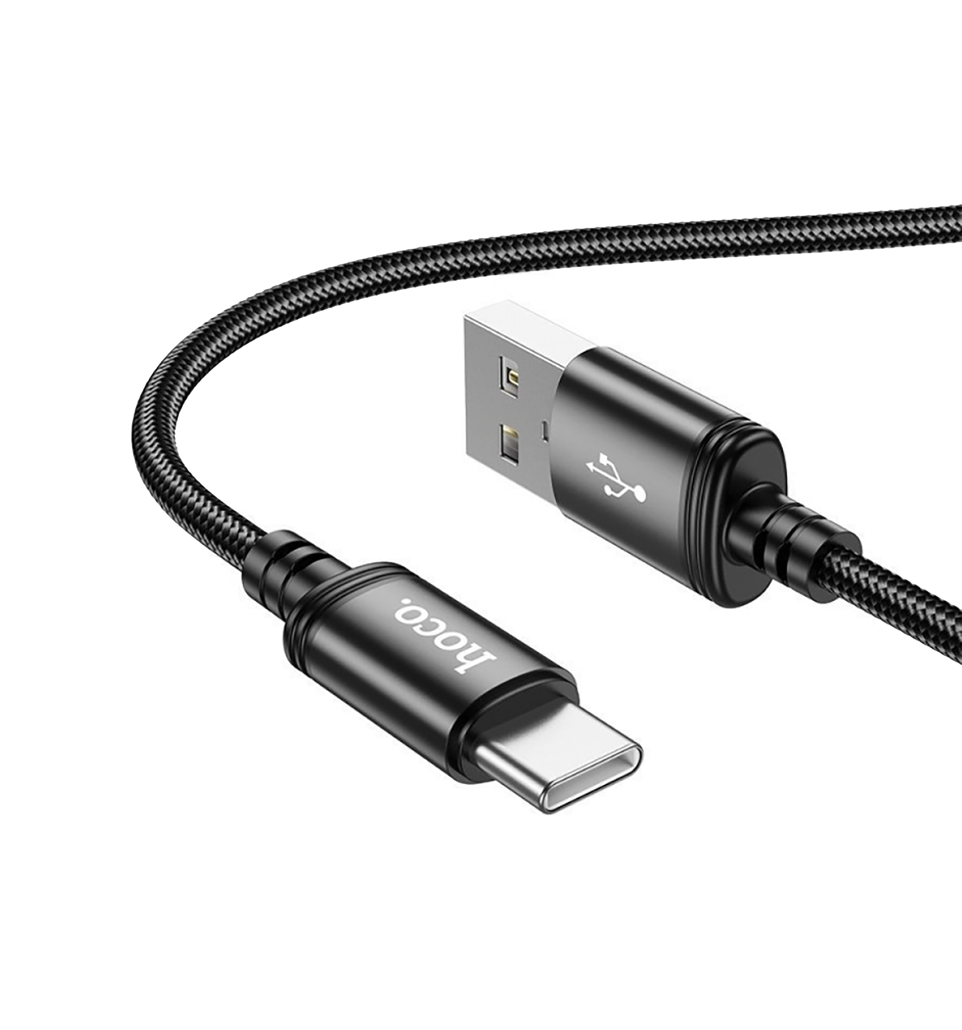 Кабель HOCO X89 Wind Type C USB 1 м 3A Черный