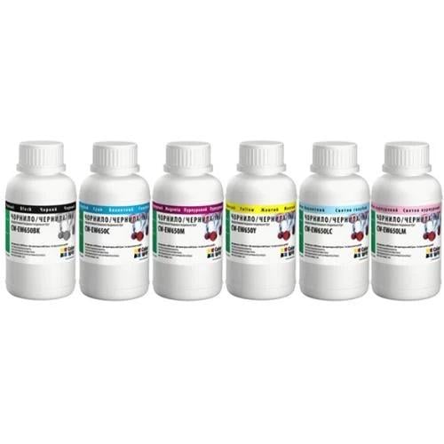 Комплект чернил ColorWay Epson TX650 6x200 мл (MCT-CW-EW650SET02)