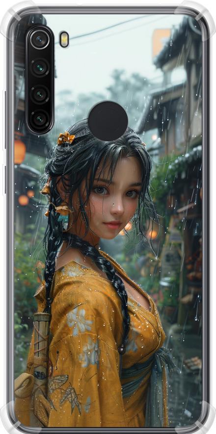 Чехол на Xiaomi Redmi Note 8 Anime-girl (6133sp-1787-42517)