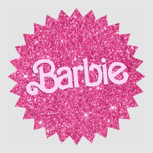 Стікер Sparkling Barbie 30x30 см Рожевий (21558712)