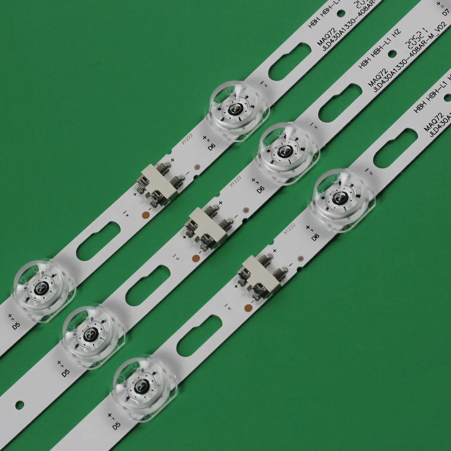 Подсветка LED для ТВ Samsung JL.D430A1330-408AL-M_V02 JL.D430A1330-408AR-M_V02 V0T7-430SMA/B-R0 43" 6 шт. (ART-13281) - фото 3