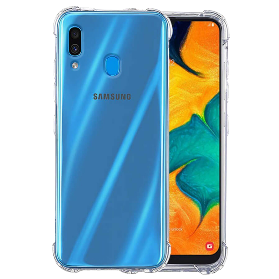 Чехол Silicone Case WS Samsung A10/M10 (A105/M105) Прозрачный