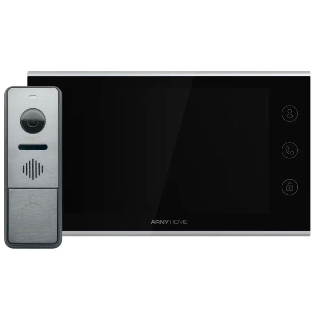 Видеодомофон WIFI ARNY AVD-7342A 1 Мп Black/Graphite (AVD-731A Wi-Fi/AVP-NG420)