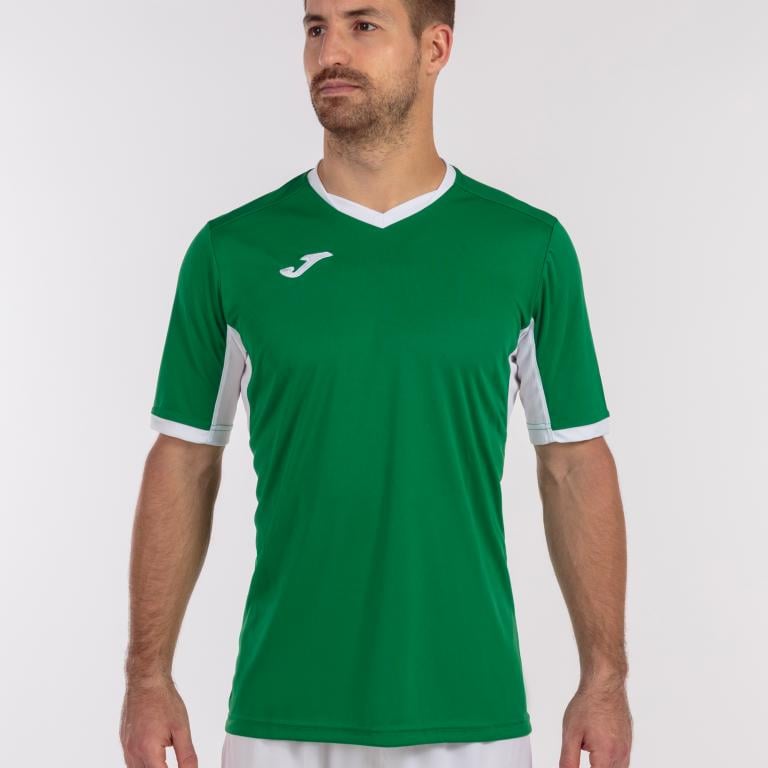 Футболка Joma 100683.452 T-Shirt Champion Iv XS Green/White (9997031044053)