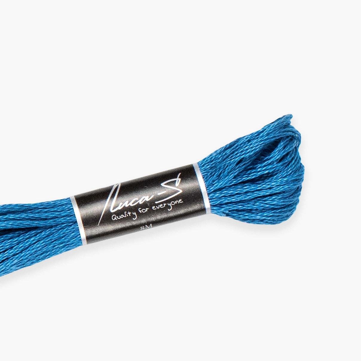 Муліне 201 Luca-S бавовна аналог DMC 3765 Муліне 201 Luca-S бавовна аналог DMC 3765