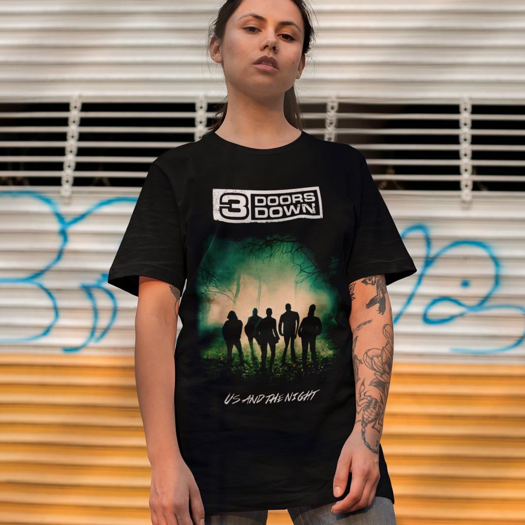 Футболка женская Three Doors Down Us and the Night 3XL Черный (32698467) Футболка женская Three Doors Down Us and the Night 3XL Черный (32698467)