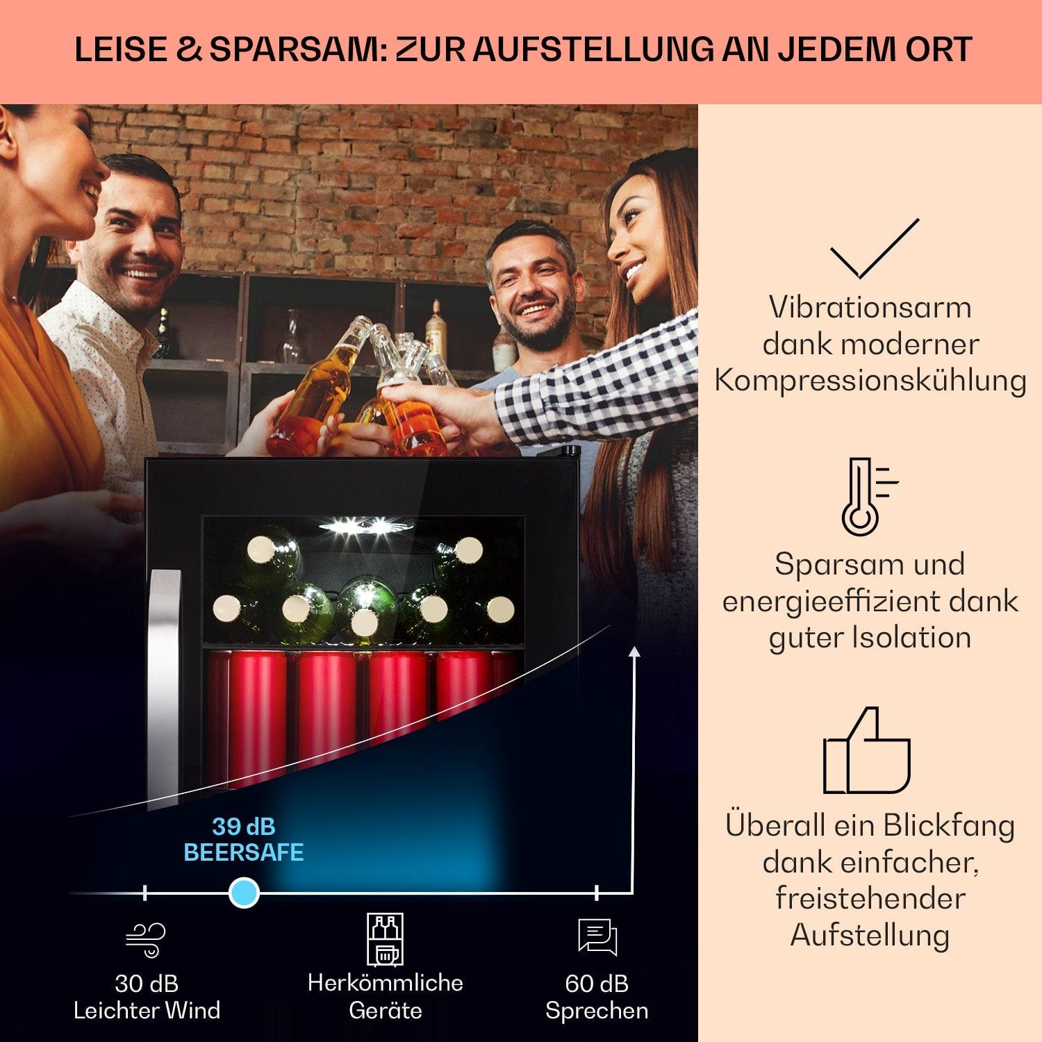 Холодильник для напоїв KLARSTEIN Beersafe 70 Beer Time Edition (10046063) - фото 3 Холодильник для напоїв KLARSTEIN Beersafe 70 Beer Time Edition (10046063) - фото 3