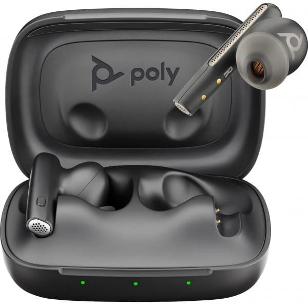 Наушники с кейсом Poly TWS Voyager Free 60 Earbuds/BT700C/BCHC Black (7Y8H4AA) - фото 6