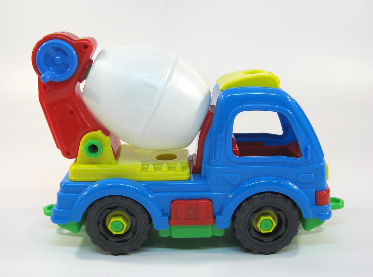 Конструктор розвиваючий бетономішалка Toys Plast (ИП.29.001) - фото 5 Конструктор розвиваючий бетономішалка Toys Plast (ИП.29.001) - фото 5