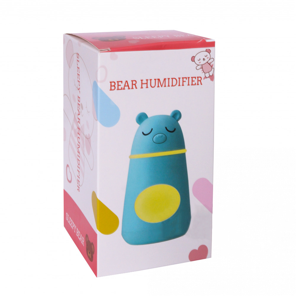 Зволожувач повітря Yoobao Bear Humidifier з вентилятором і LED ліхтариком Білий (742681) - фото 6