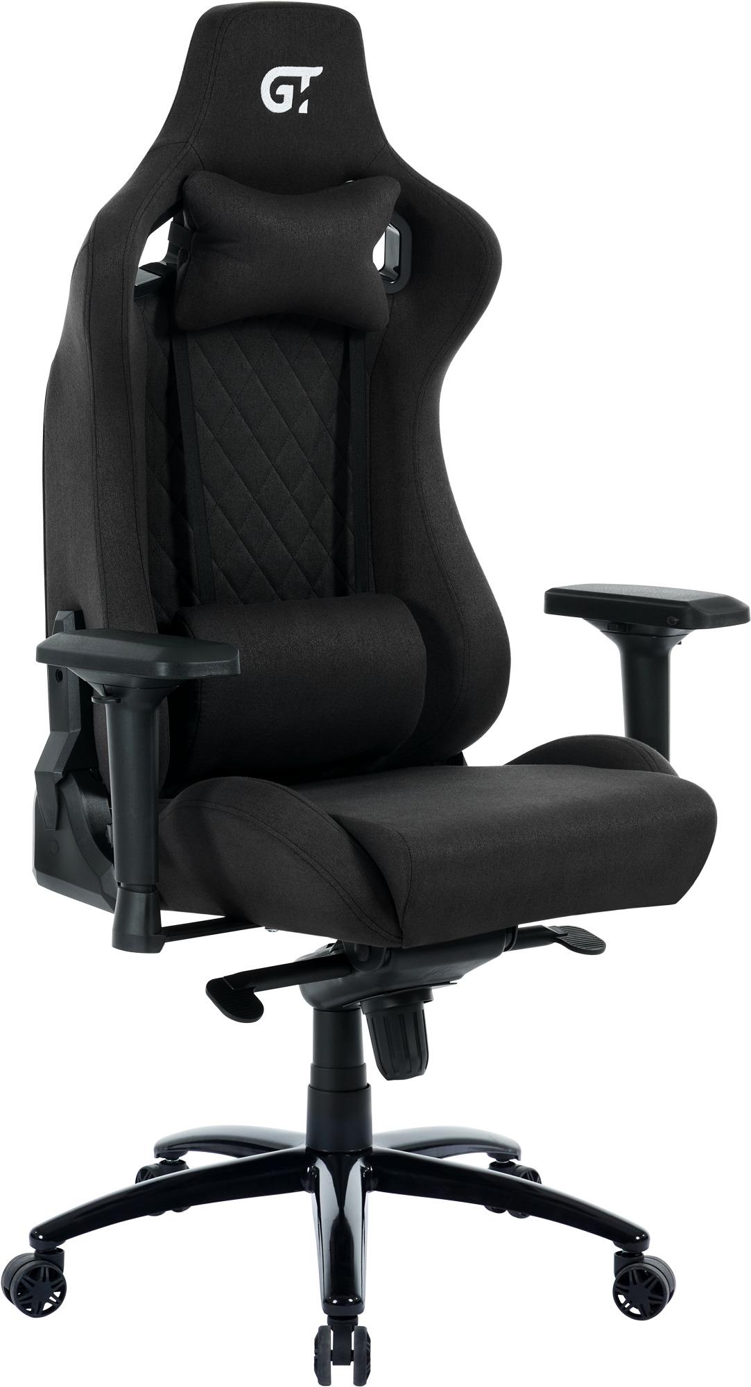 Кресло геймерское GT Racer X-0716 Fabric Black - фото 3