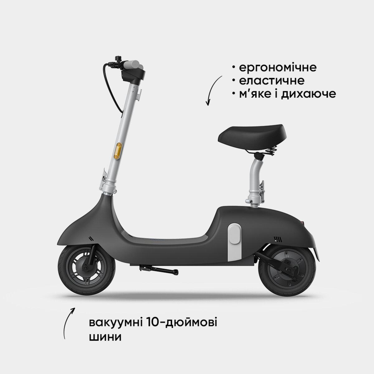 Електросамокат із сидінням OKAI Ceetle PRO EA10C Black (25172933) - фото 7