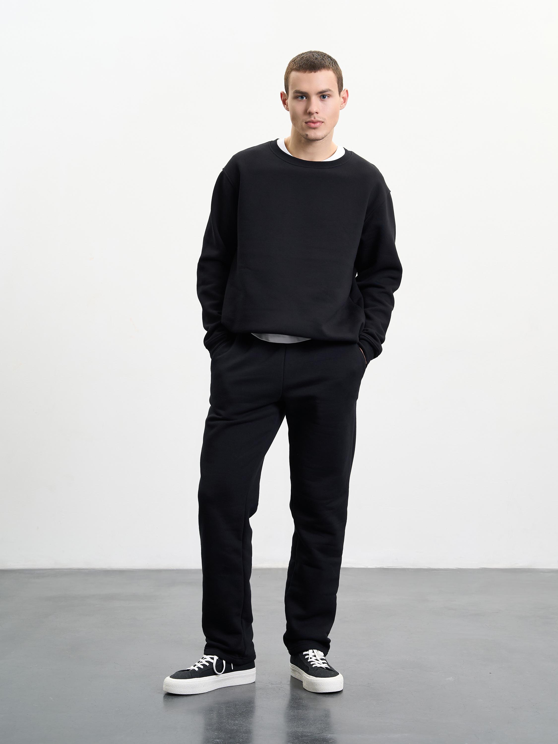 Свитшот мужской утепленный ROZA 240452 S Черный (4824005710803) - фото 5 Свитшот мужской утепленный ROZA 240452 S Черный (4824005710803) - фото 5