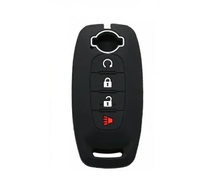 Чехол силиконовый для автоключа Nissan KB28 (TRE97)