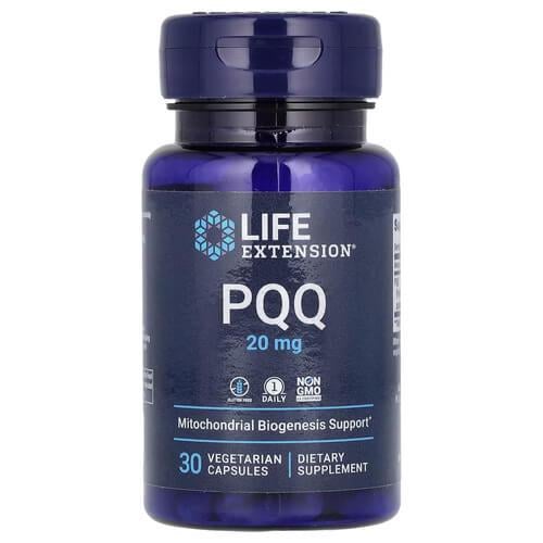 Пиролохинолинхинон PQQ Life Extension PQQ Caps 20 мг 30 вегетарианских капс. (LEX-16473)