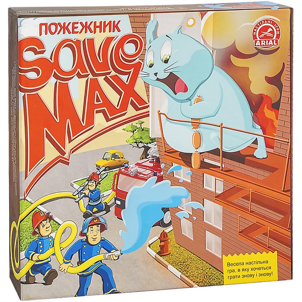 Настільна гра Врятувати Макса Пожежник Arial 911357 (RLT8370)