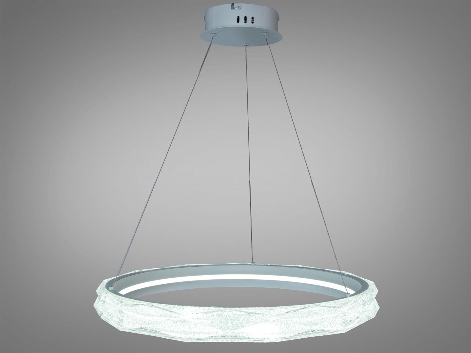 Люстра подвесная LED Diasha пульт/84Вт Белый (583-500WH)