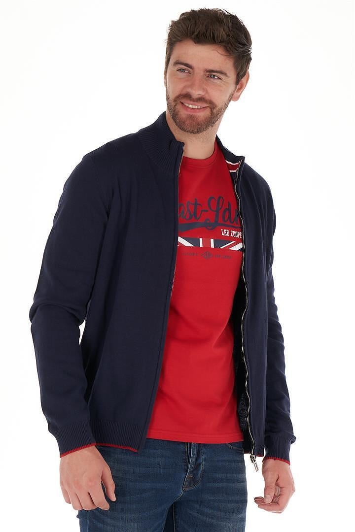Кардиган мужской Lee cooper 10495530 M Синий - фото 2